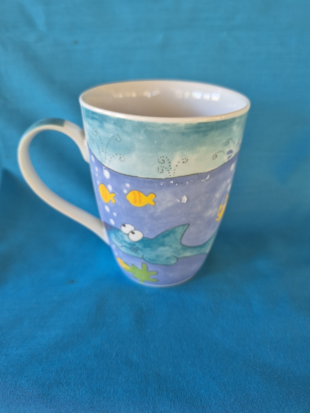 South Carolina Aquarium Mug Coffee Tea Latte Ceramic Fish Whale Souvenir Kitchen
